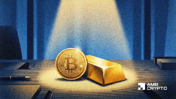 Bitcoin’s gold correlation hits 50% – Can BTC hold its safe-haven edge?